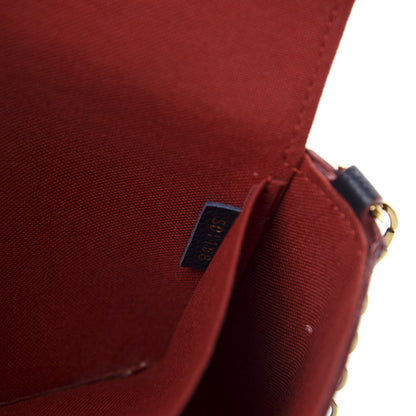 Louis Vuitton Empreinte Pochette Felicie Chain Wallet Marine Rouge 14 of 16