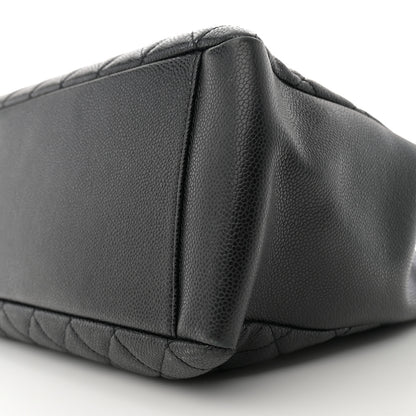 Chanel Caviar Quilted Grand Shopping Tote GST Black 10 of 11