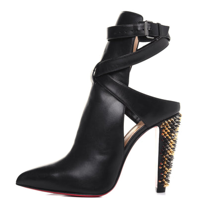Christian Louboutin Calfskin Spike Pumps 37.5 Black 1 of 9