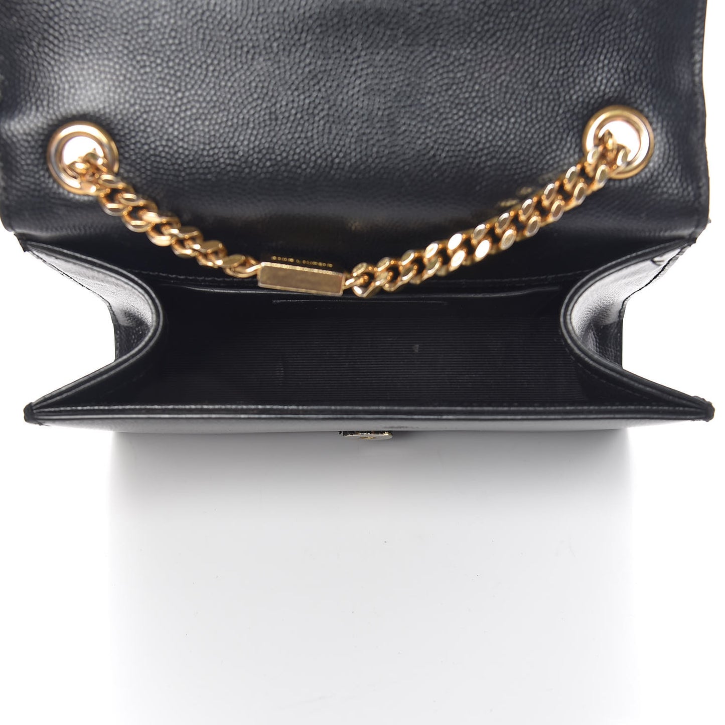 Grain De Poudre Small Monogram Kate Satchel Black