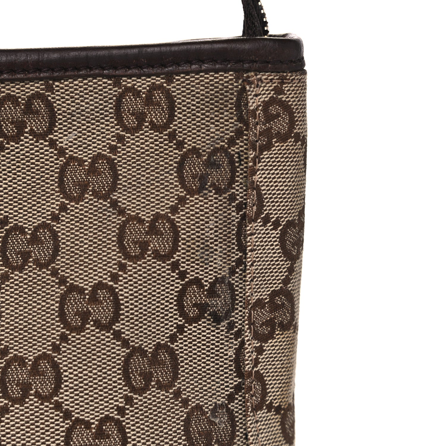 Gucci Monogram Web Jolicoeur Charms Messenger Dark Brown 11 of 18