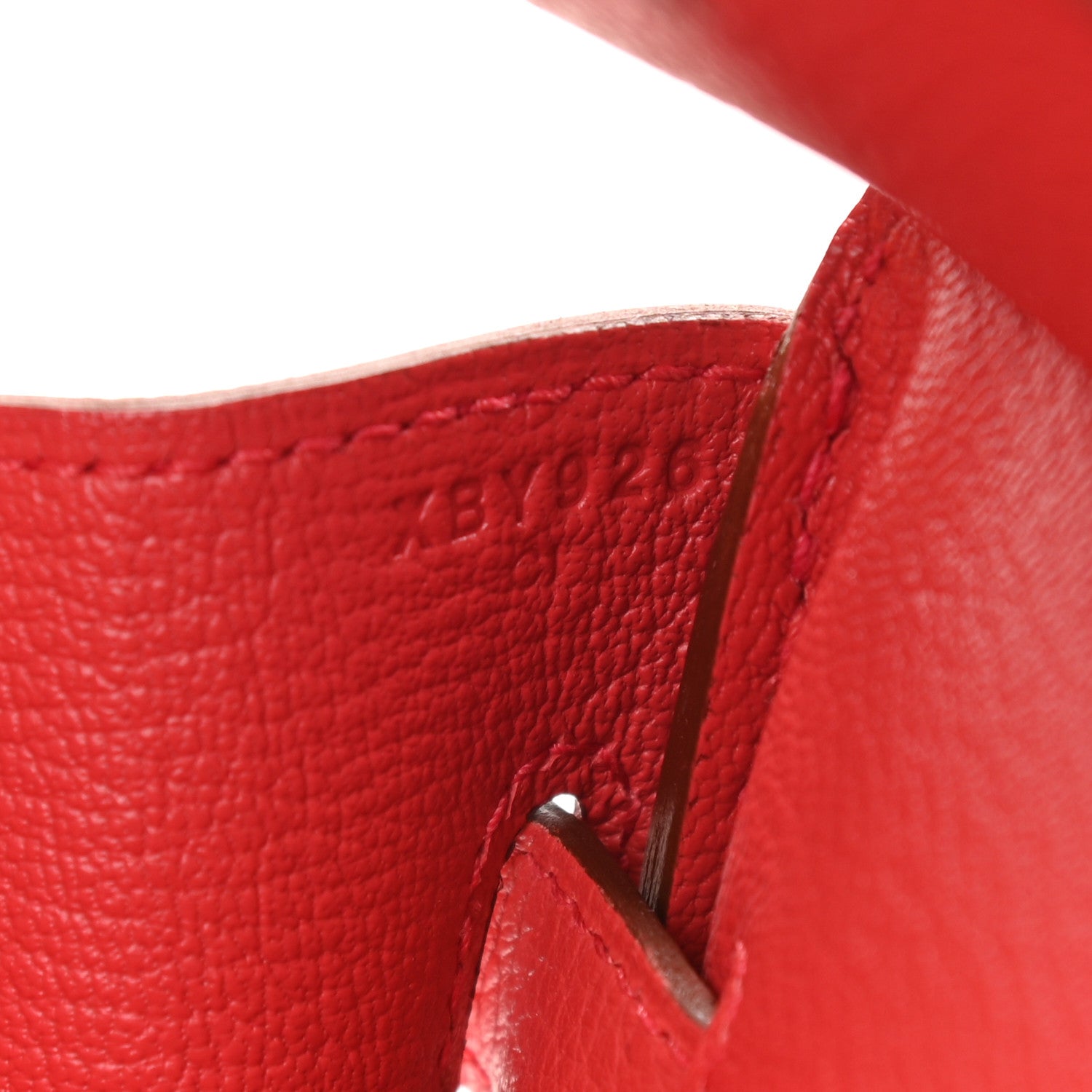 Hermes Taurillon Clemence Birkin 30 Rouge Pivoine 6 of 10
