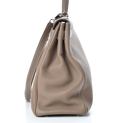 Hermes Togo Kelly Retourne 40 Etoupe 12 of 14