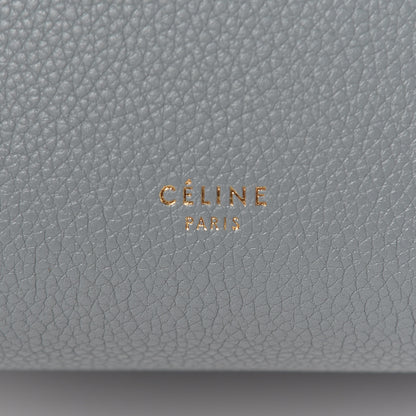 Celine Soft Grained Calfskin Small Sangle Bucket Bag Storm 6 of 13