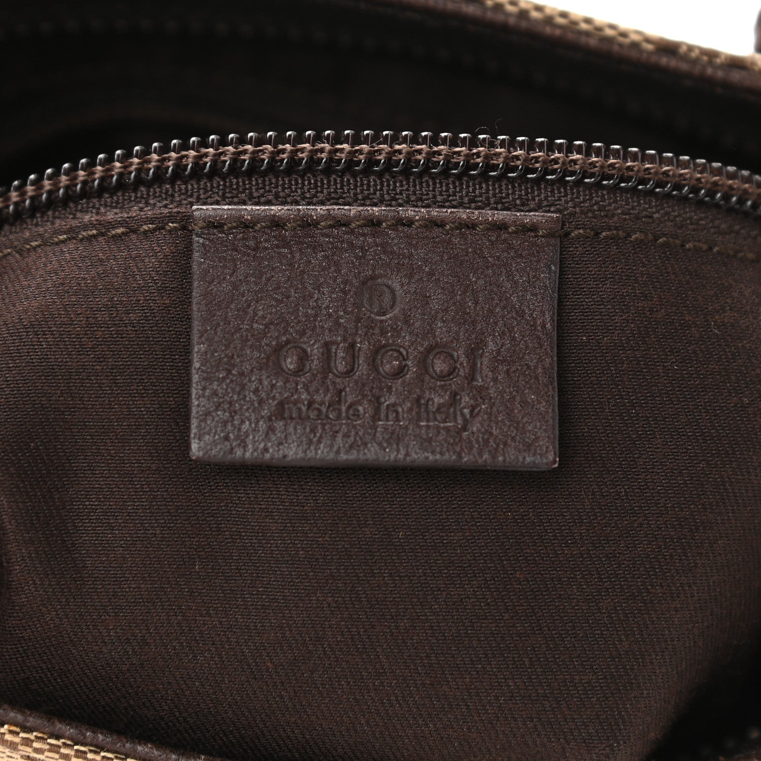 Gucci Monogram Flat Messenger Bag Dark Brown 6 of 12