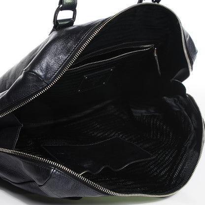 Prada Vitellino Mordo Shoulder Bag Anthracite 5 of 10