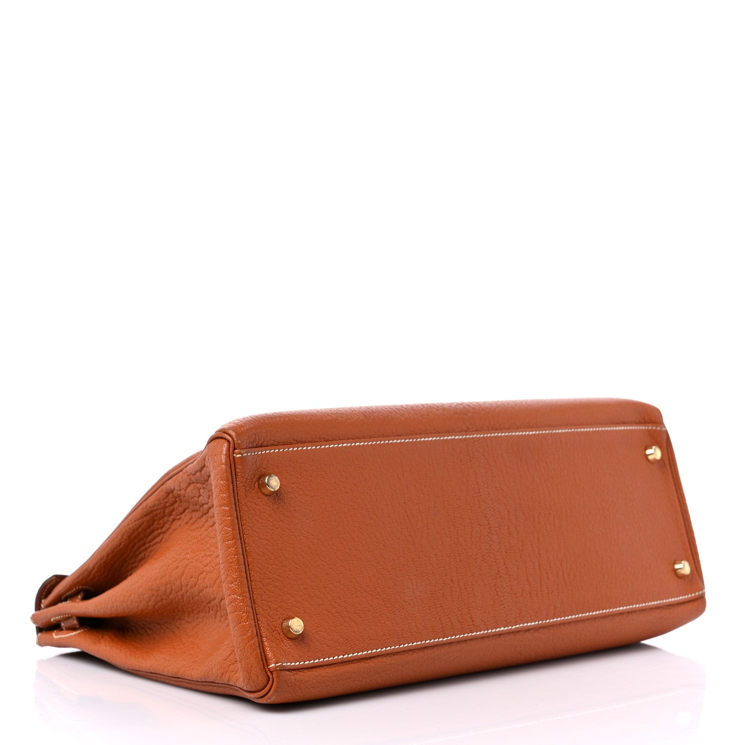 Hermes Chevre De Coromandel Kelly Retourne 35 Gold 4 of 14