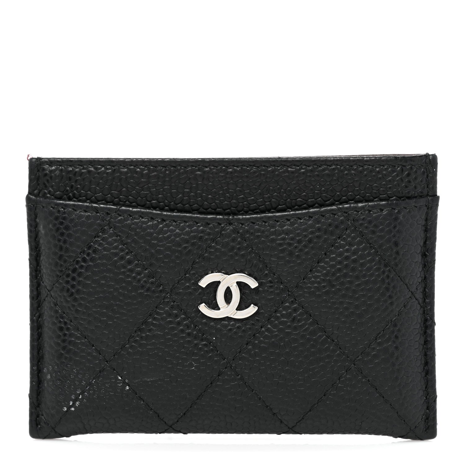Chanel Caviar Quilted Card Holder Black 1 of 9
