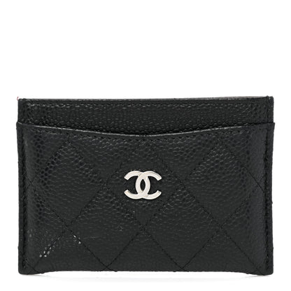 Chanel Caviar Quilted Card Holder Black 1 of 9