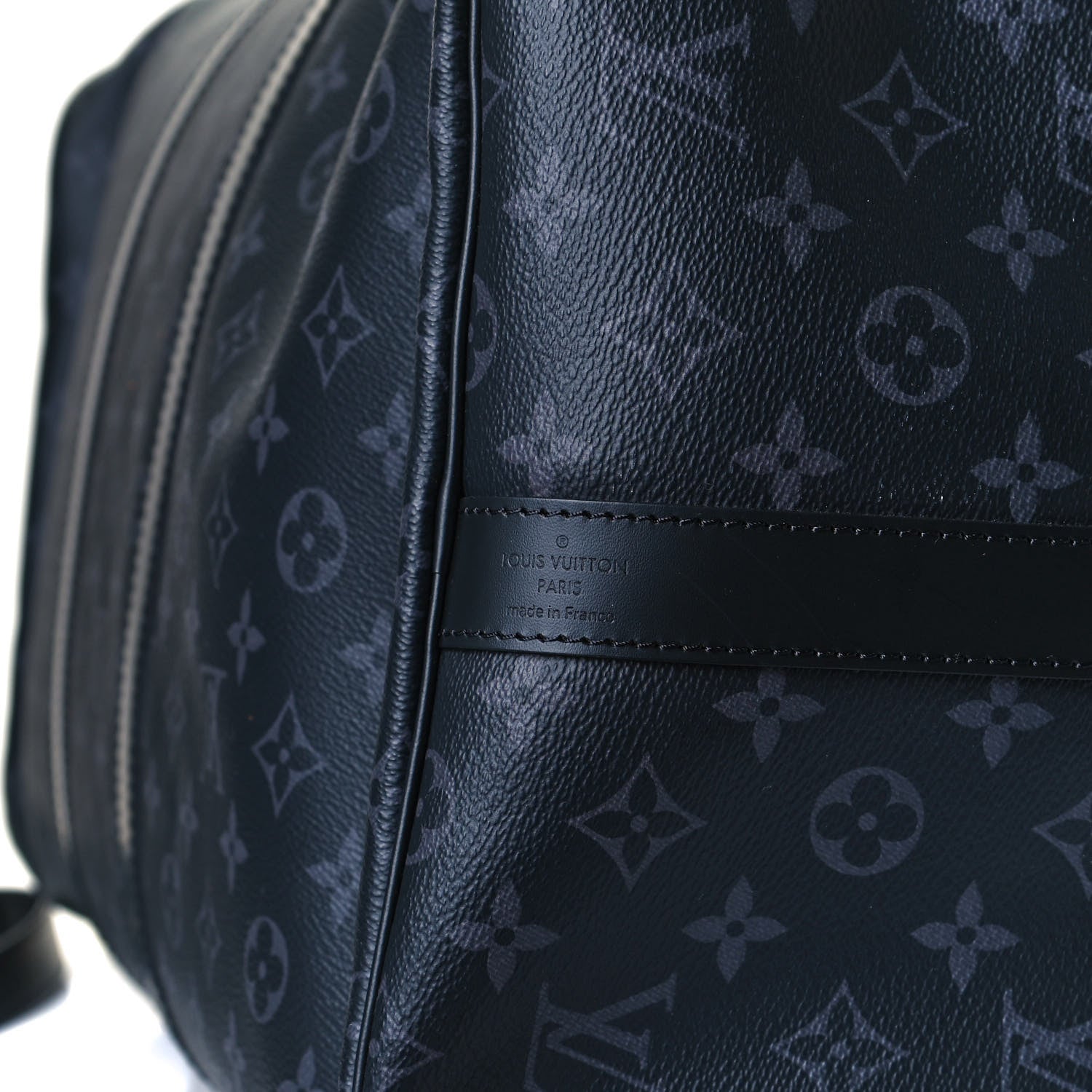 Louis Vuitton Monogram Eclipse Keepall Bandouliere 55 10 of 12