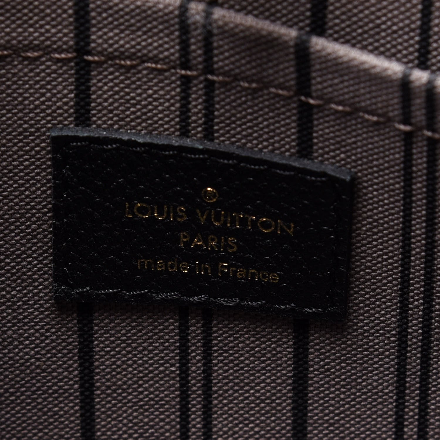 Louis Vuitton Empreinte Montaigne BB Black 6 of 10