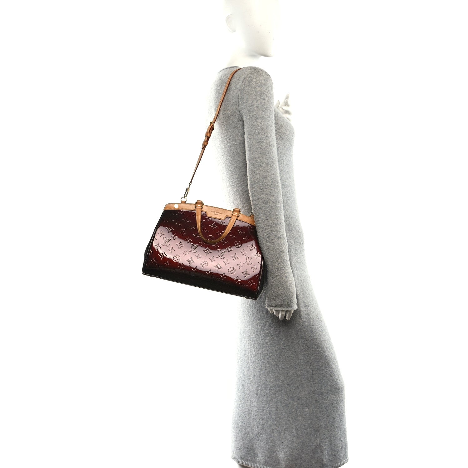 Louis Vuitton Vernis Brea MM Amarante 2 of 10