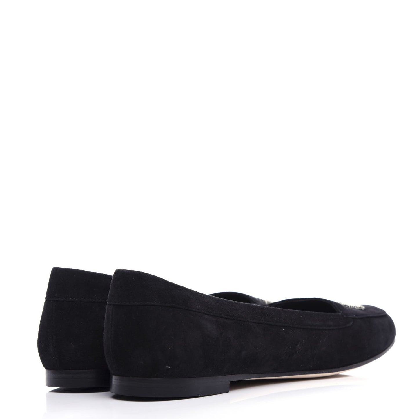Kid Suede CC Flats 37.5 Black
