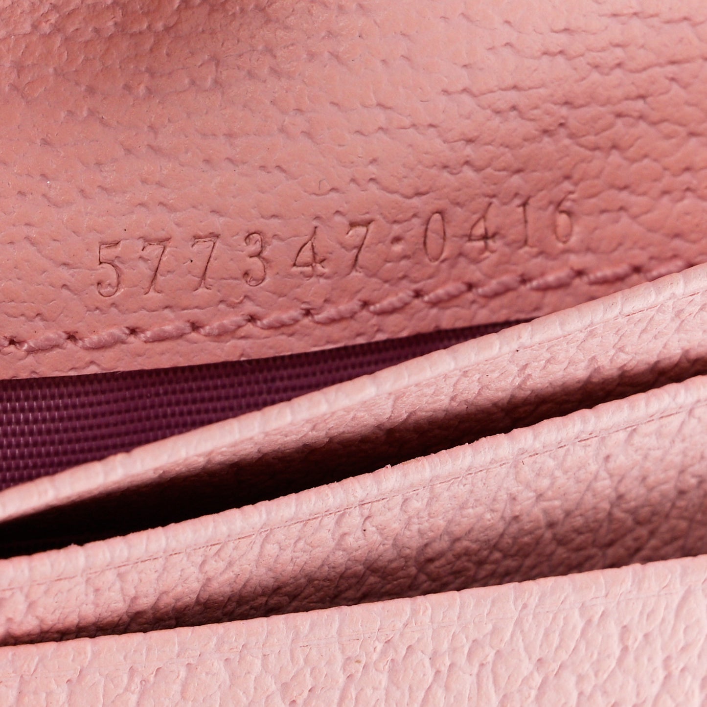 Canvas Flora Card Case Wallet Pink