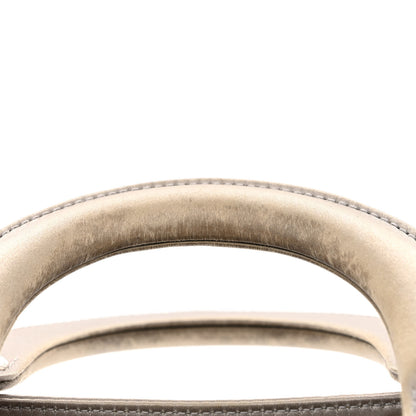 Christian Dior Satin Crystal Cannage Mini Lady Dior Gray 11 of 11