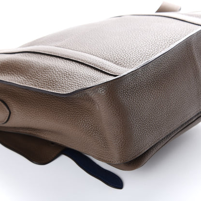 Hermes Taurillon Clemence Steve Caporal Messenger Cacao 4 of 8