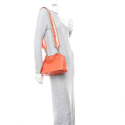 Louis Vuitton Epi Jacquard Alma BB Orange 2 of 10