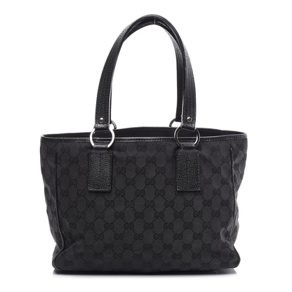 Gucci Monogram Medium Tote Black 1 of 10