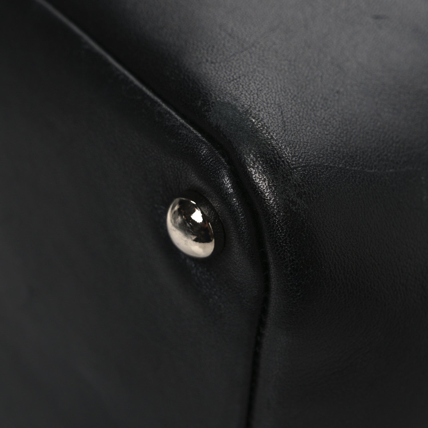 Chanel Calfskin Quilted Medium Cambon Tote Black 11 of 11