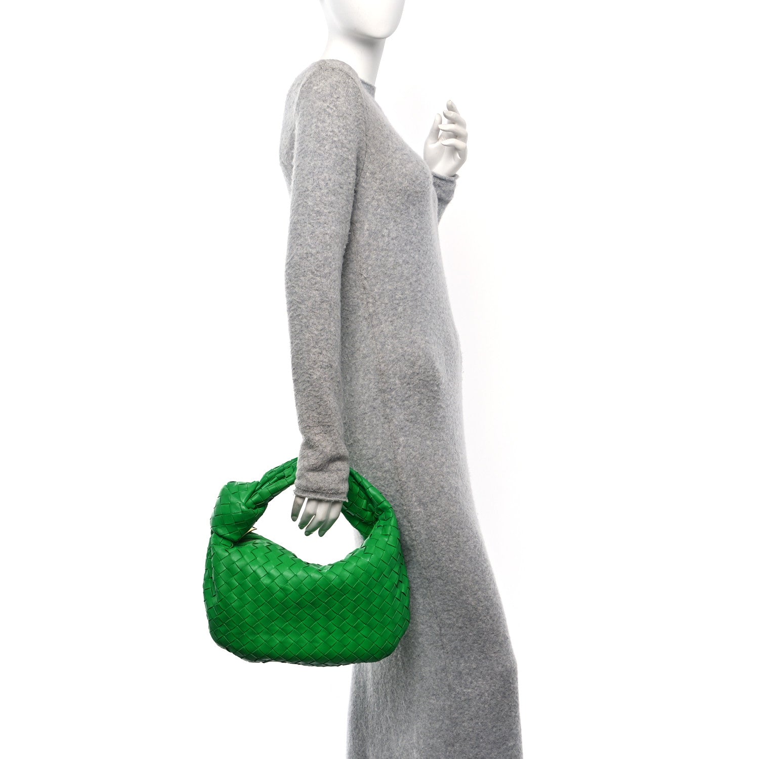 Bottega Veneta Nappa Intrecciato Teen Jodie Hobo Parakeet 2 of 10