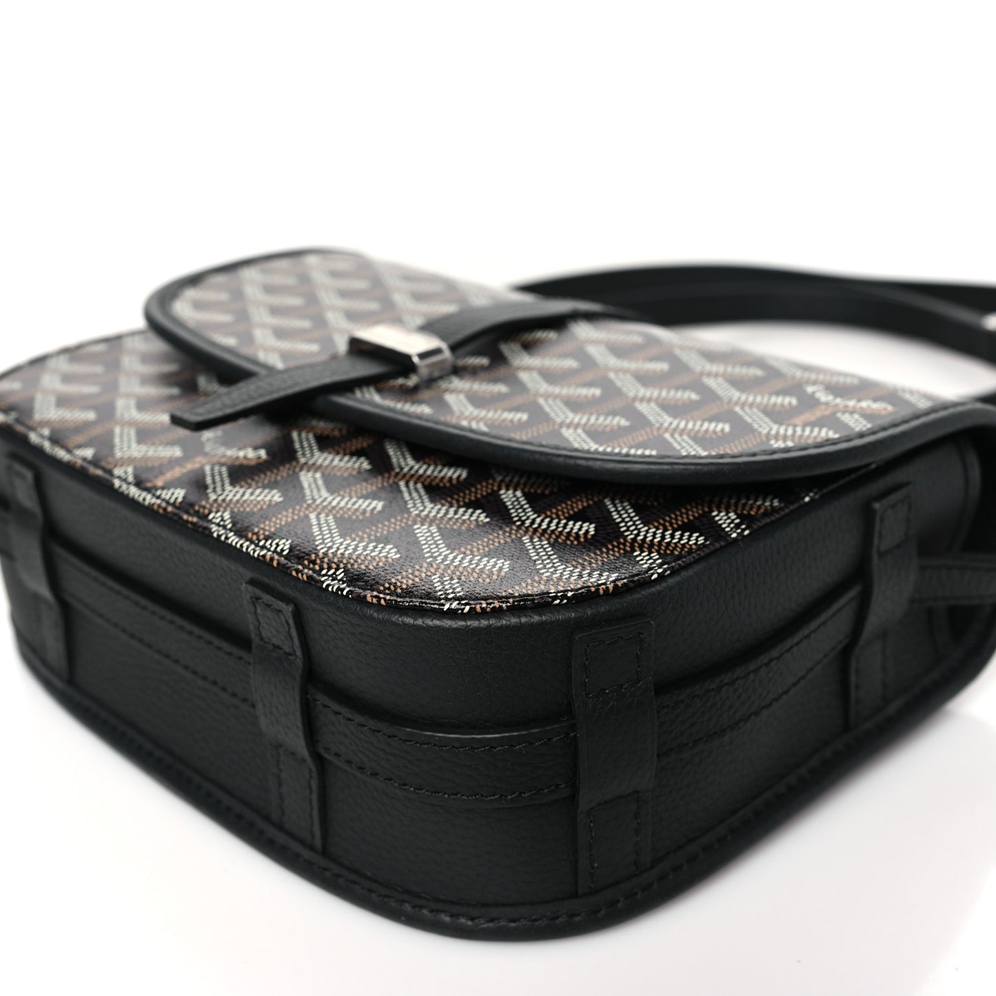 Goyardine Belvedere II PM Messenger Bag Black