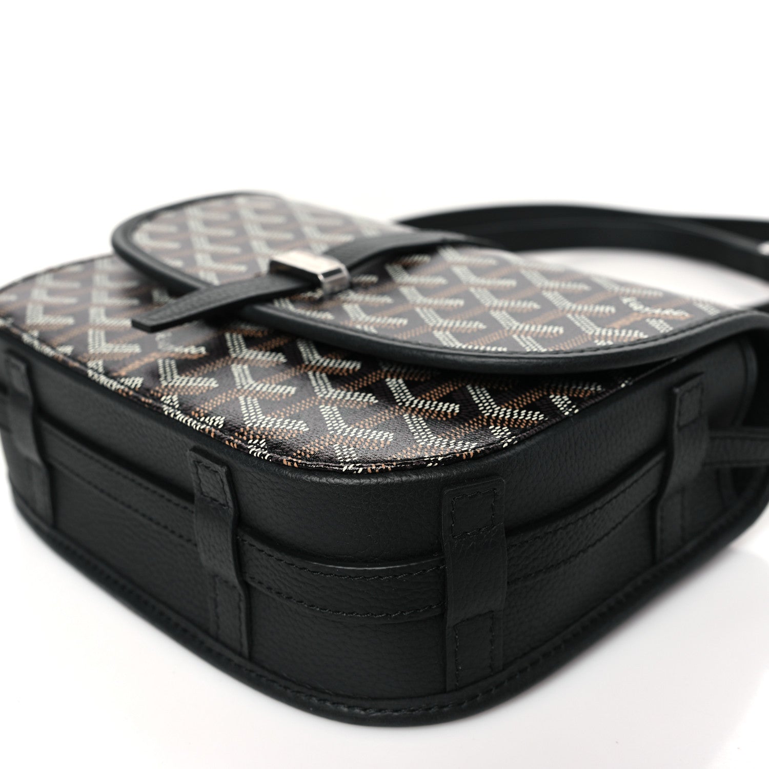 Goyard Goyardine Belvedere II PM Messenger Bag Black 9 of 9