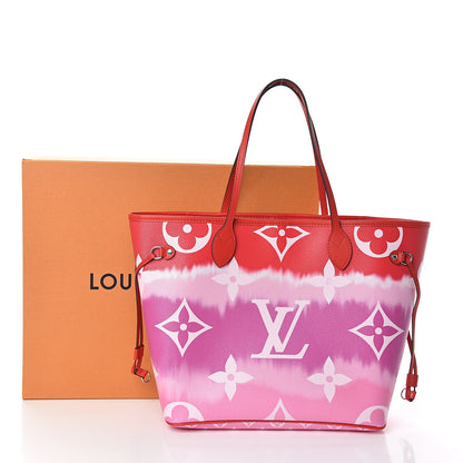 Louis Vuitton Monogram Escale Neverfull MM Rouge 11 of 11
