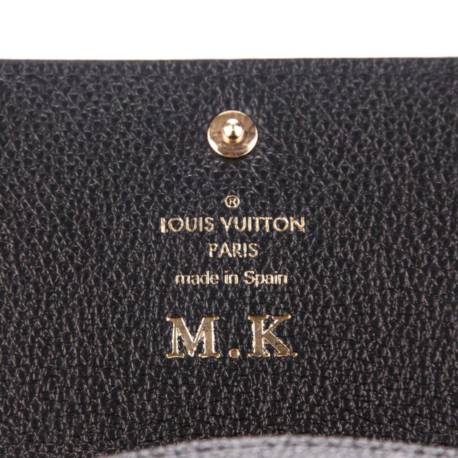 Louis Vuitton Empreinte Business Card Holder Black 6 of 7