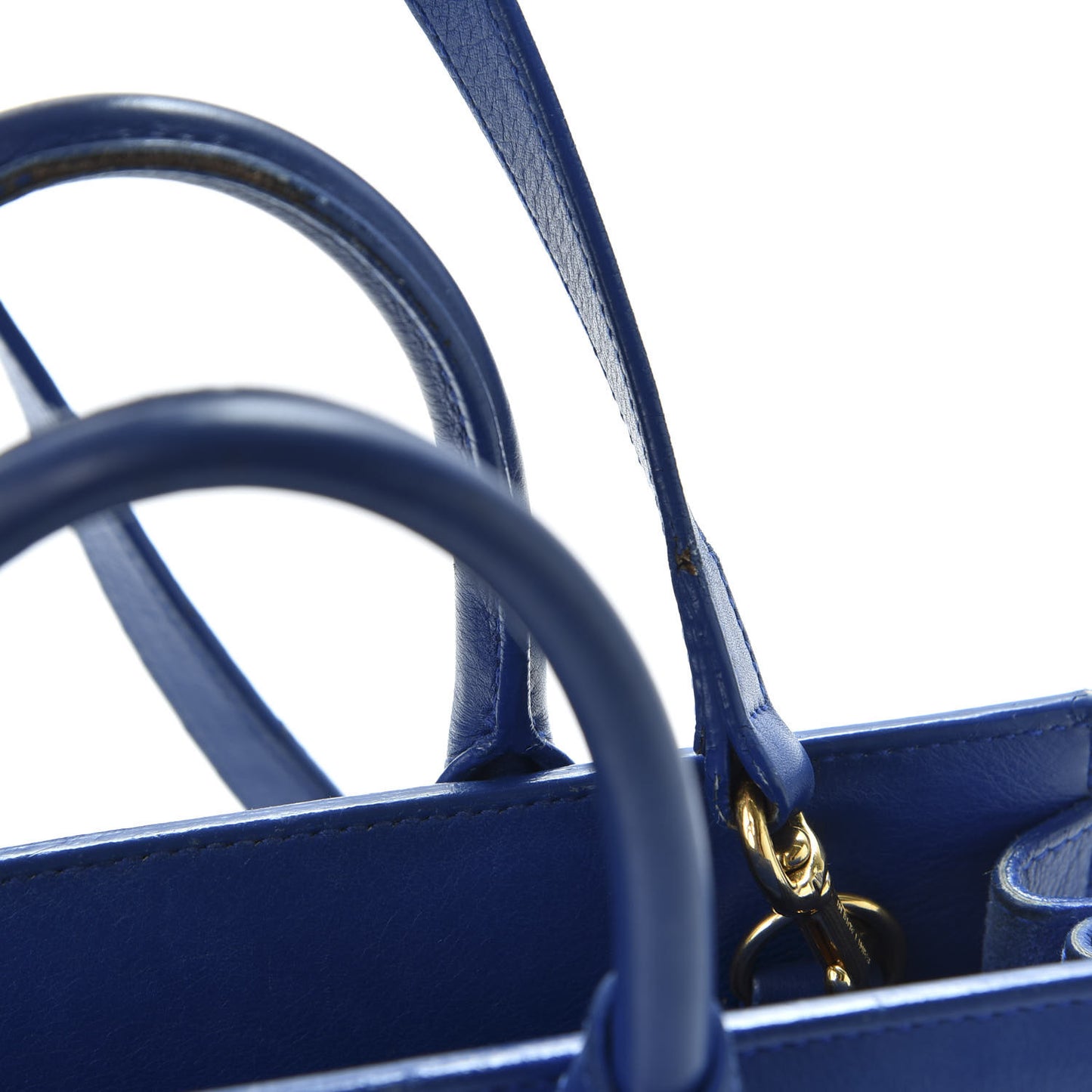 Calfskin Nano Sac De Jour Royal Blue