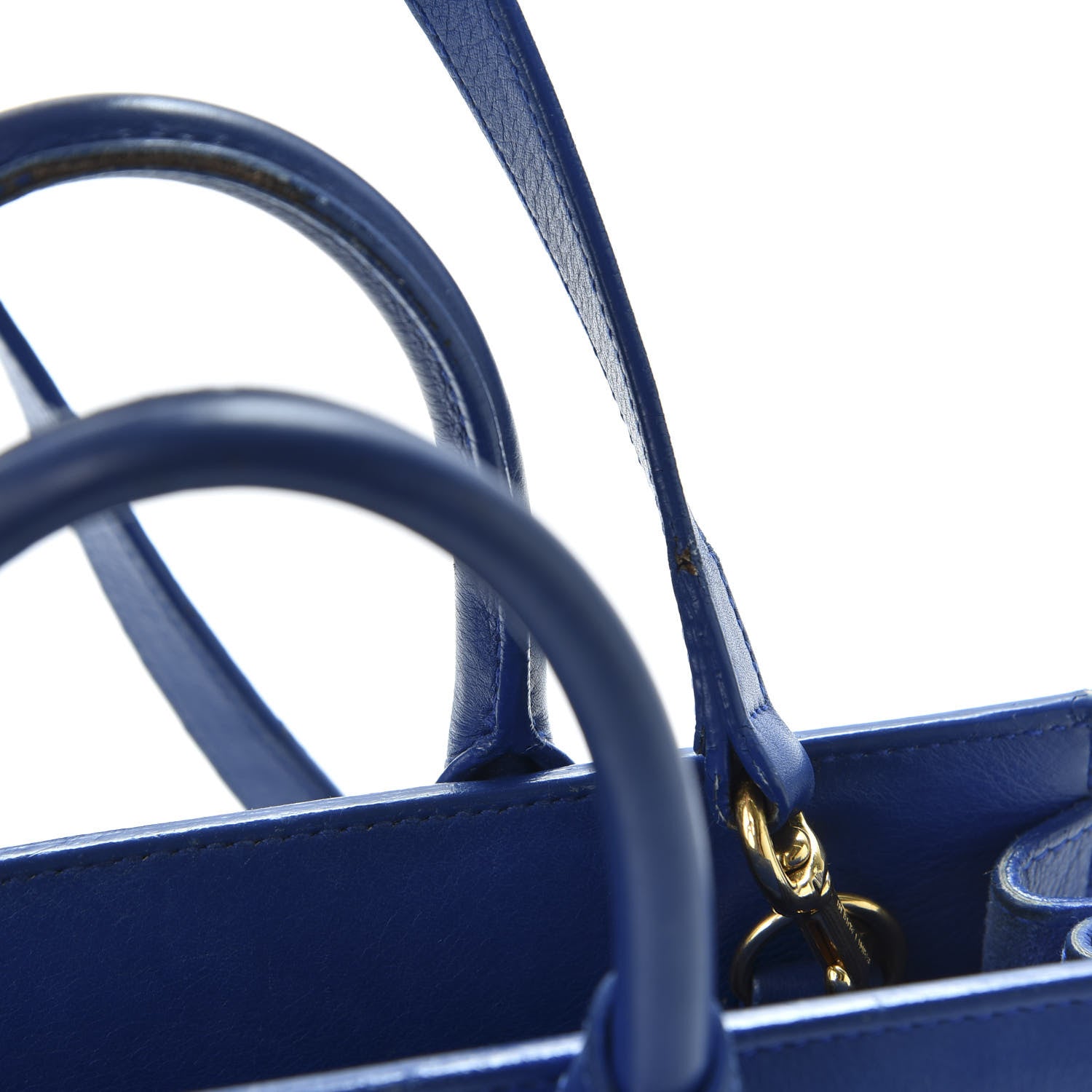 Saint Laurent Calfskin Nano Sac De Jour Royal Blue 13 of 16