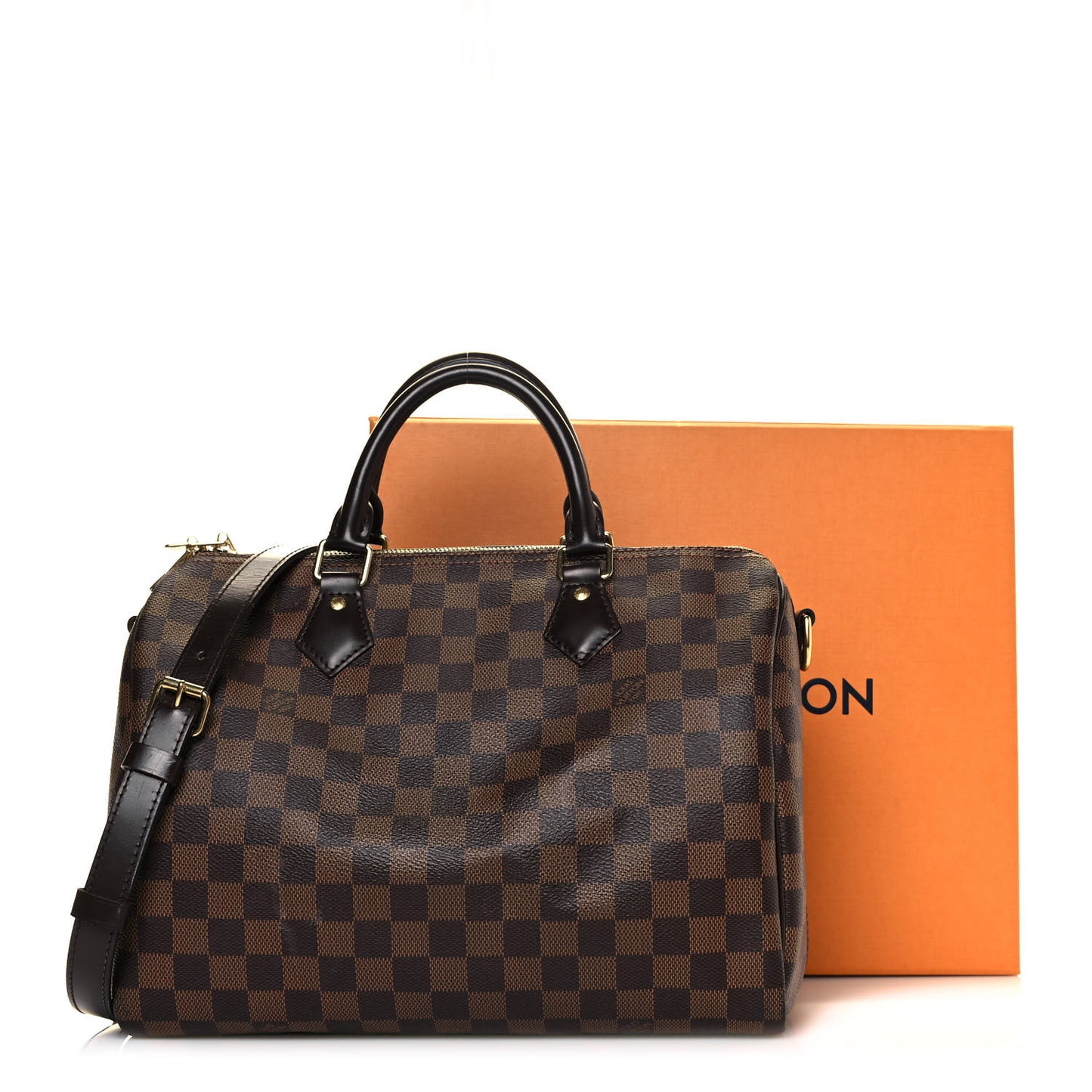 Damier Ebene Speedy Bandouliere 30