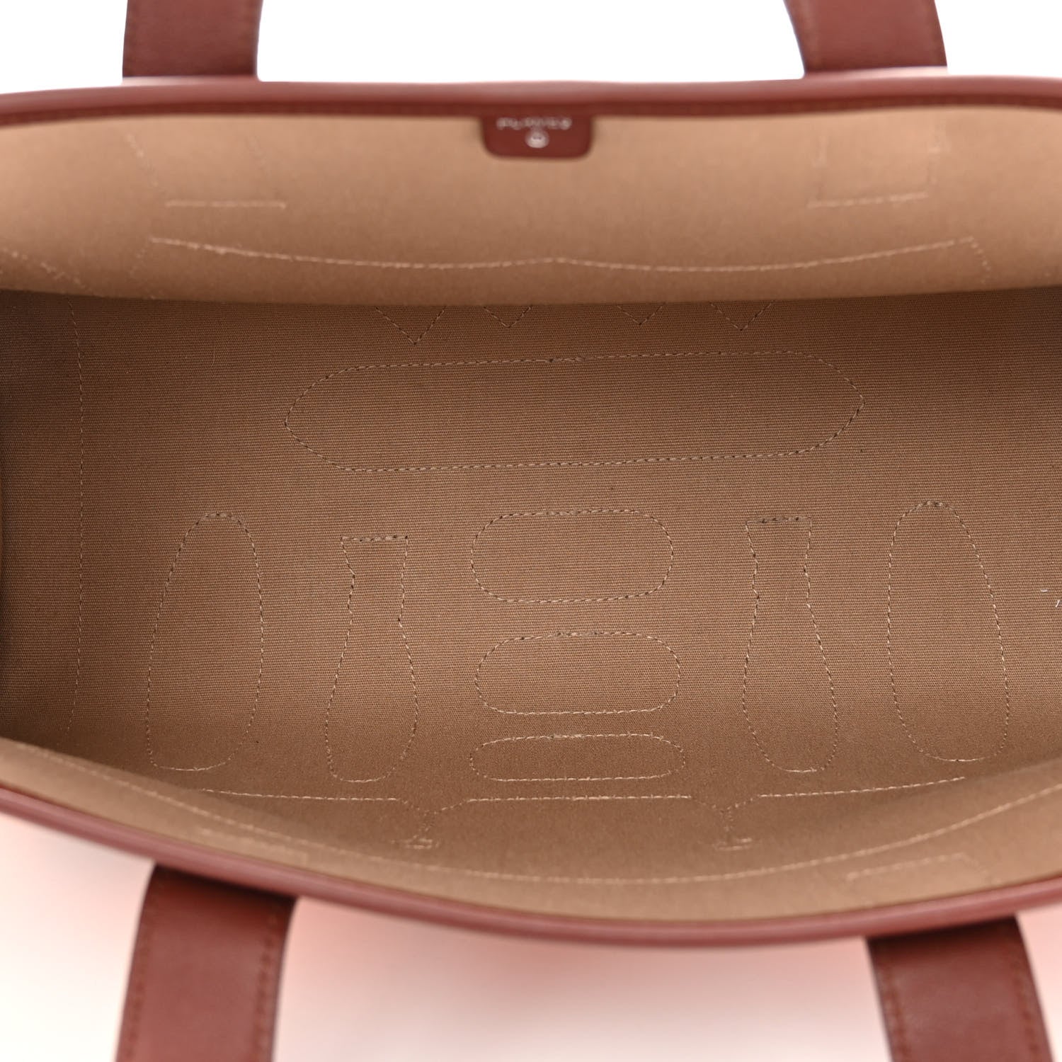 Hermes Swift Felt Petit H Decoupe Basse PM Skeleton Tote Rouge H Orange 5 of 11