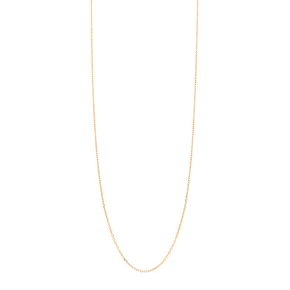 Van Cleef & Arpels 18K Yellow Gold Trace Chain Necklace 70cm 1 of 5