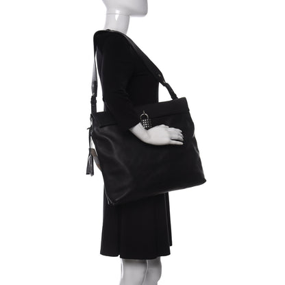 Burberry Calfskin Rhythm Dalston Hobo Black 2 of 9