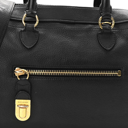Marc Jacobs Calfskin Venetia Large Satchel Black 9 of 13