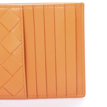 Bottega Veneta Nappa Intrecciato Card Case Light Orange 7 of 8