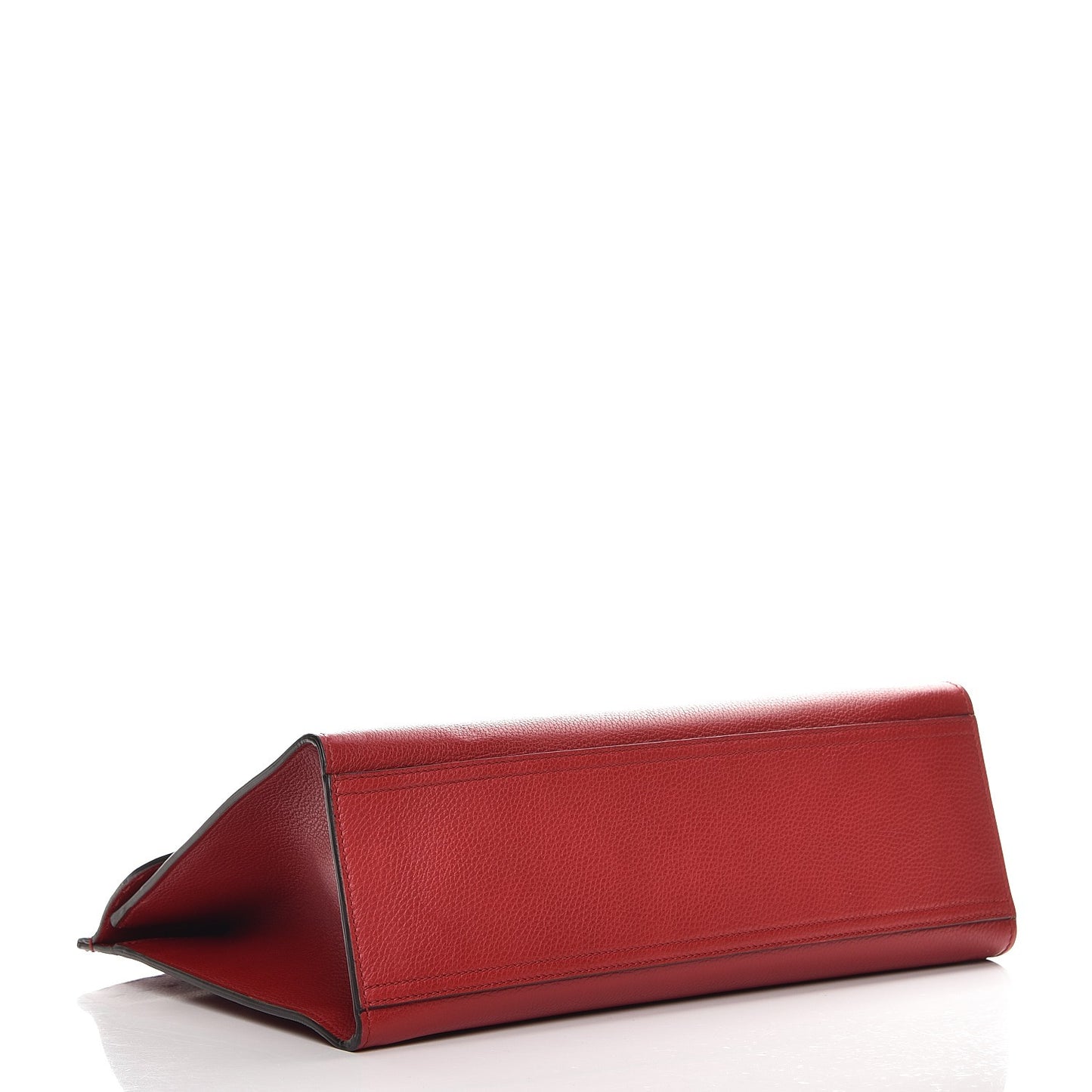 Calfskin Feline Medium GG Marmont Top Handle Bag Vulcanic Red