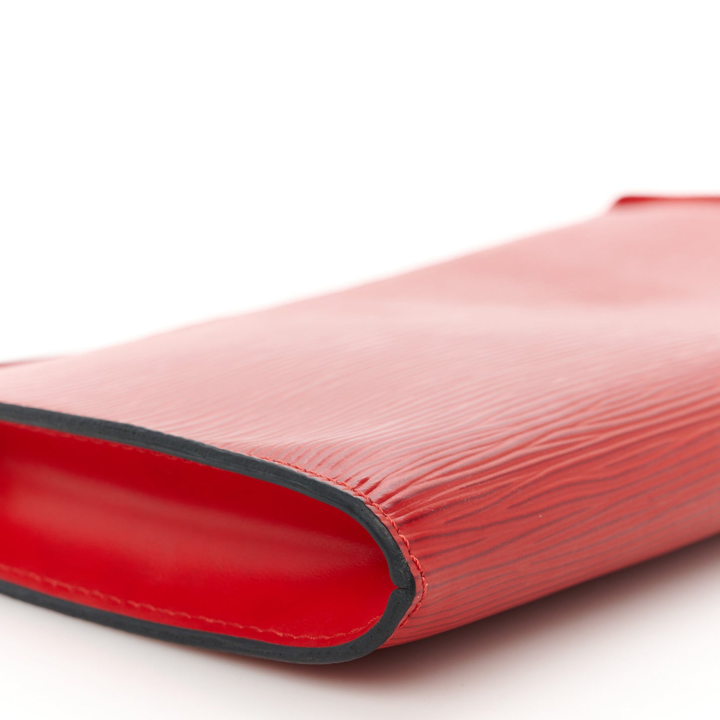 Epi Pochette Accessories 24 Castillan Red