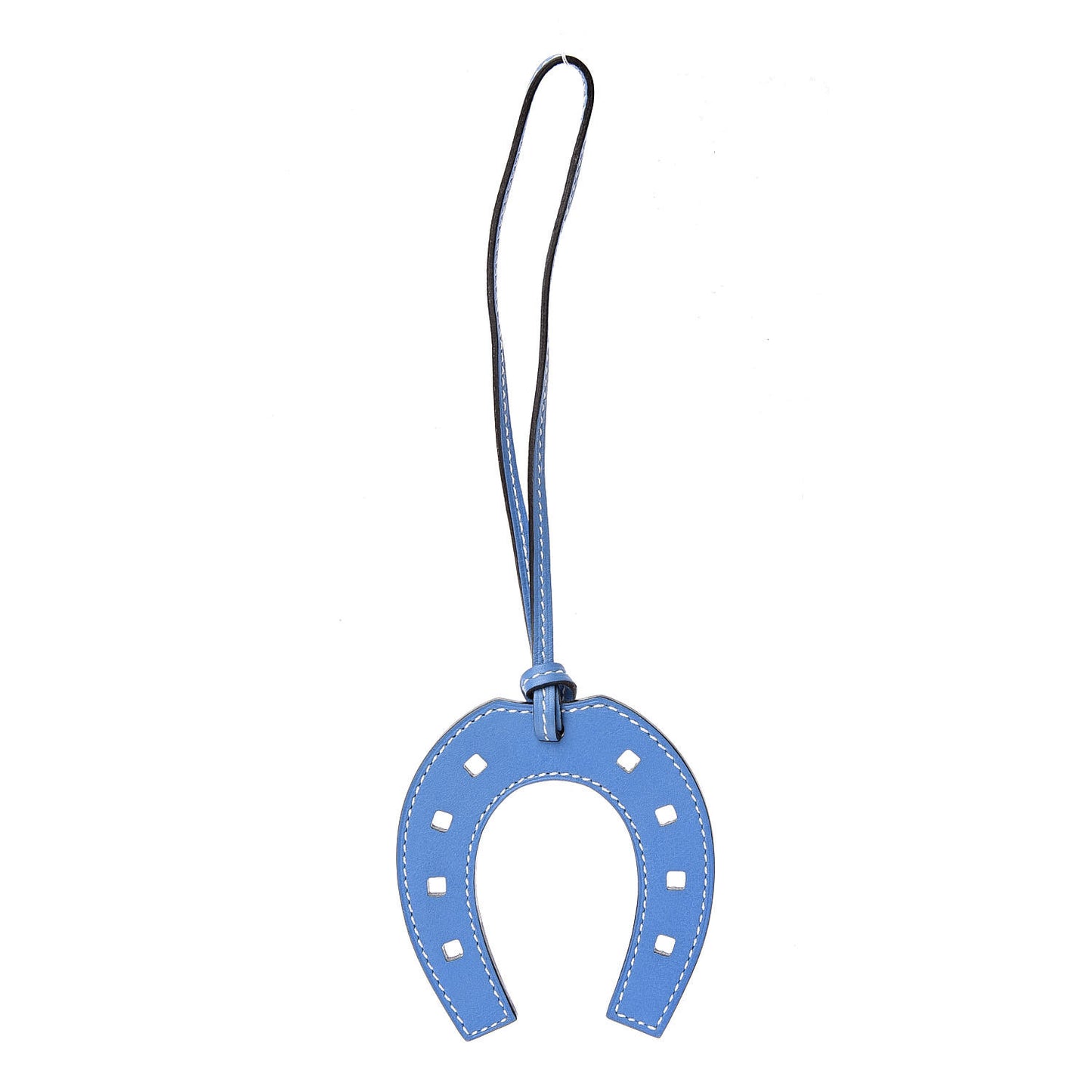 Swift Paddock Horseshoe Bag Charm Bleu Paradis