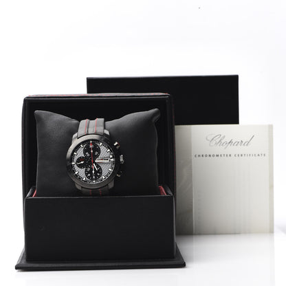 Chopard Stainless Steel Calfskin 42mm Mille Miglia Zagato Chronograph Automatic Watch Black 10 of 10