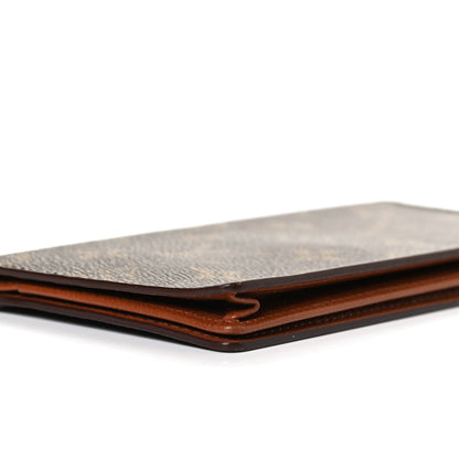 Louis Vuitton Monogram Porte Valeurs Checkbook Wallet 8 of 12