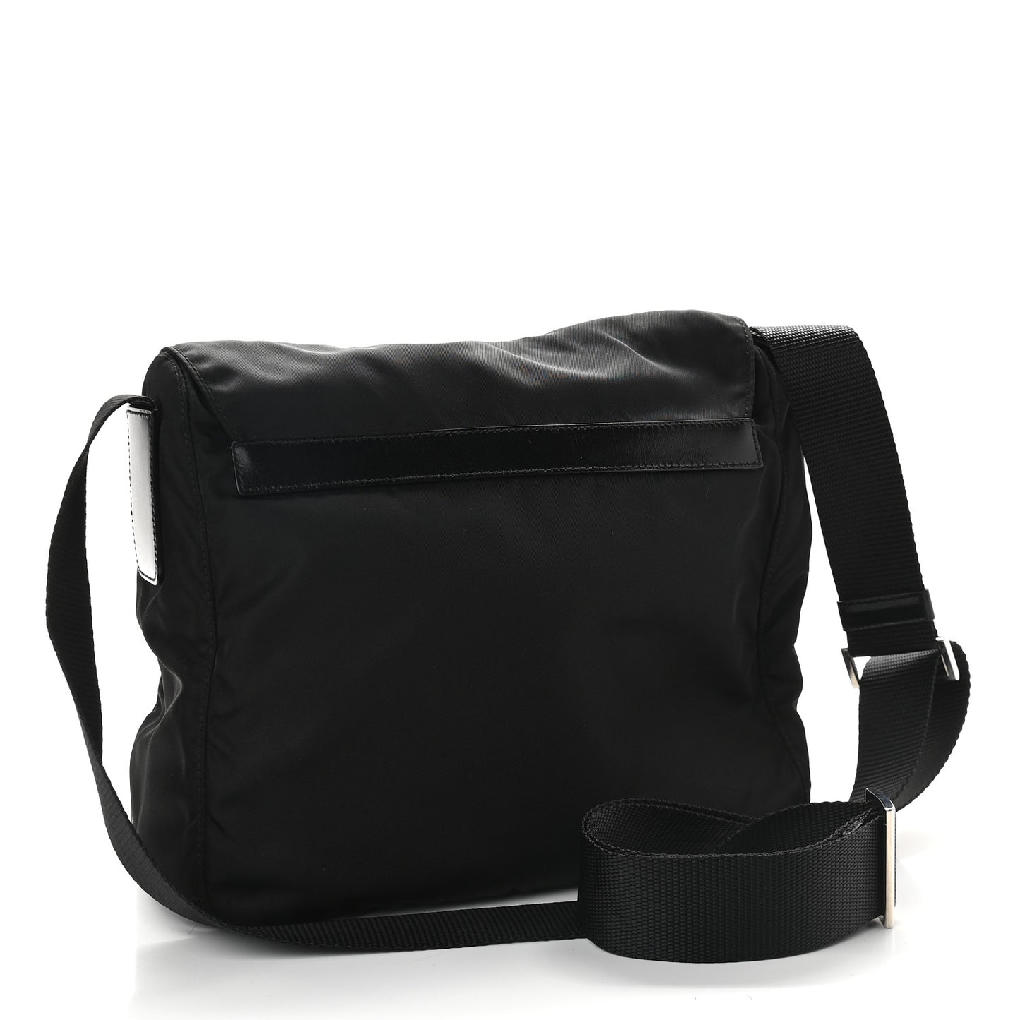 Nylon Vela Messenger Black