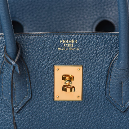 Hermes Togo Birkin 35 Bleu De Prusse 19 of 31