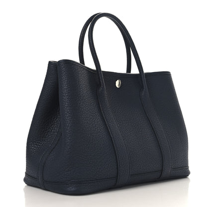 Hermes Negonda Garden Party 30 TPM Bleu Indigo 3 of 9