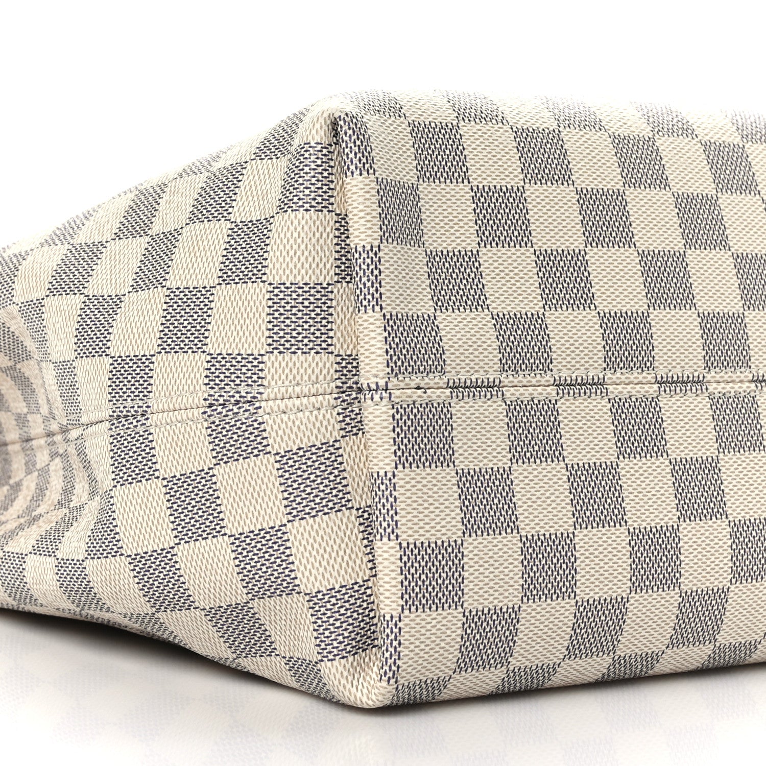 Louis Vuitton Damier Azur Graceful MM Rose Ballerine 7 of 8
