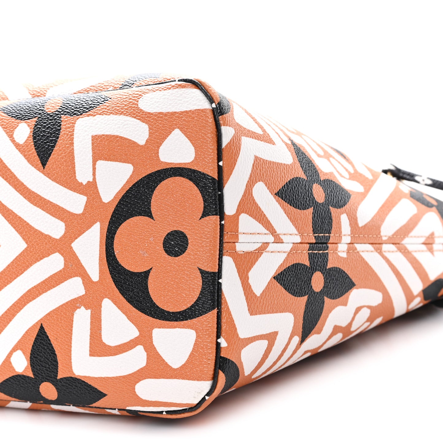 Monogram Giant Crafty Neverfull MM Creme Caramel Creme Caramel