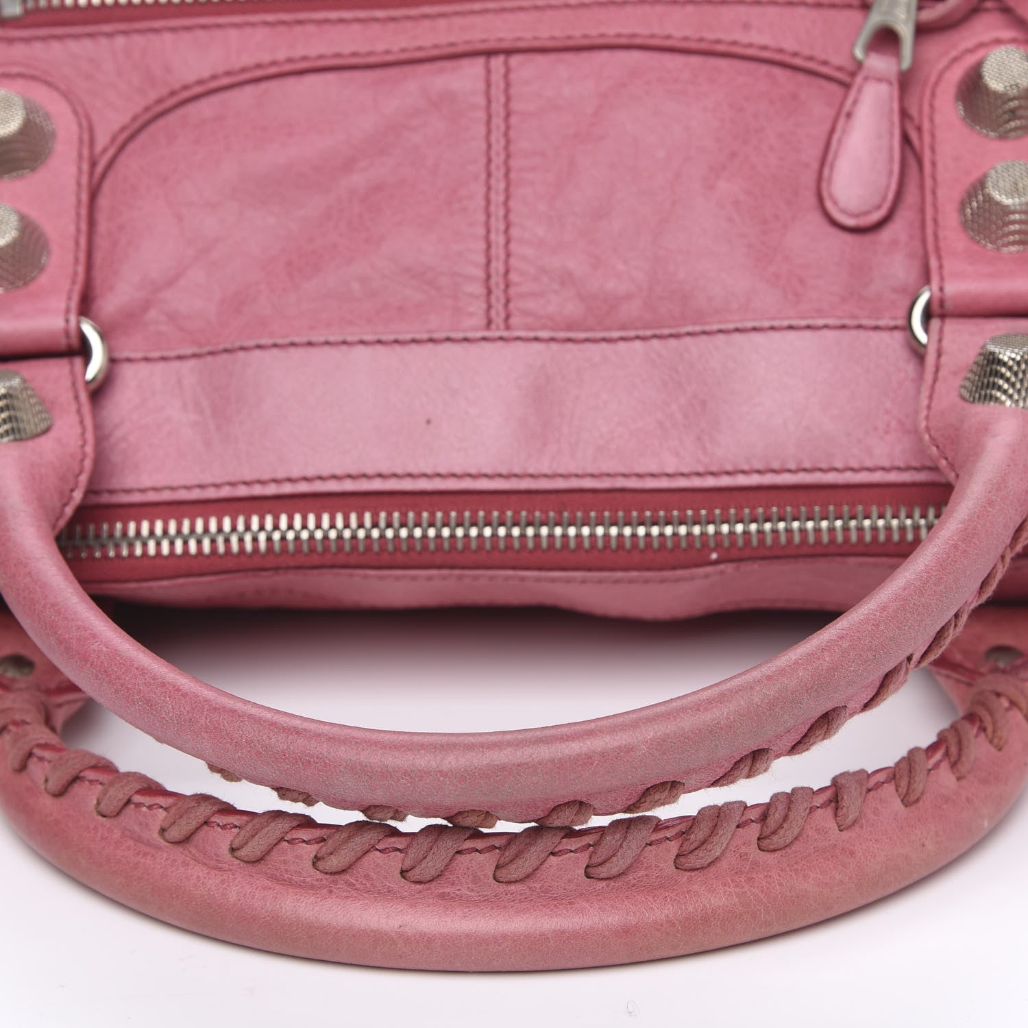Balenciaga Agneau Giant 21 Silver Hardware Work Pivoine 8 of 16