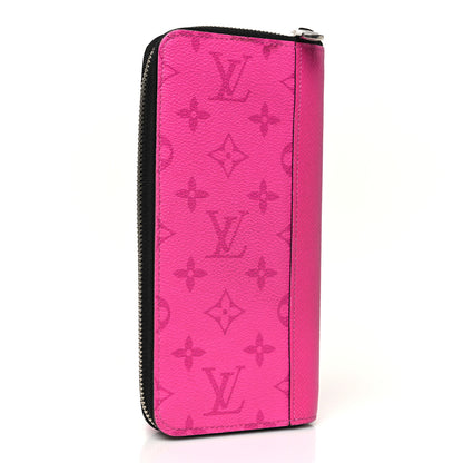 Louis Vuitton Taigarama Vertical Zippy Wallet Fuchsia 3 of 9