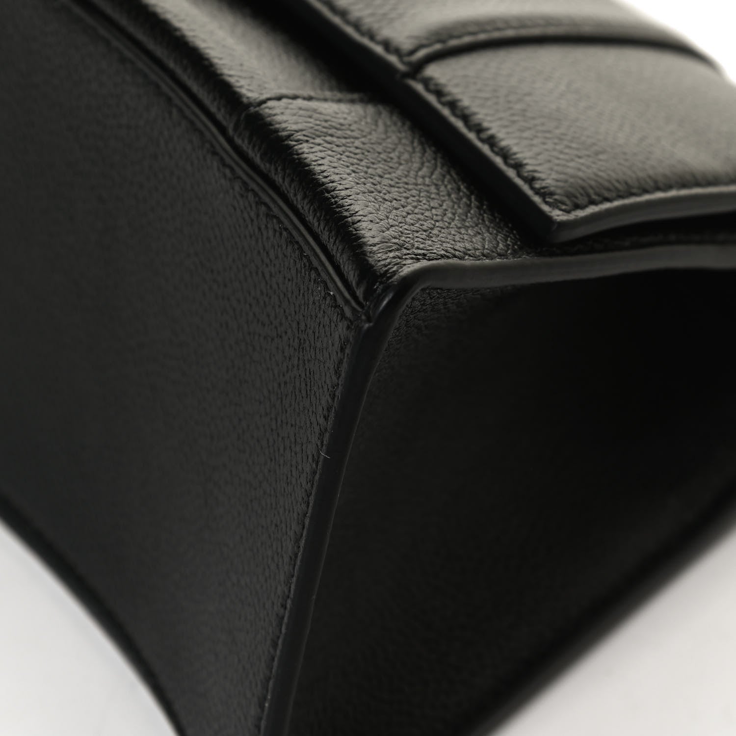 Balenciaga Grained Calfskin Small Hourglass Top Handle Bag Black 9 of 16