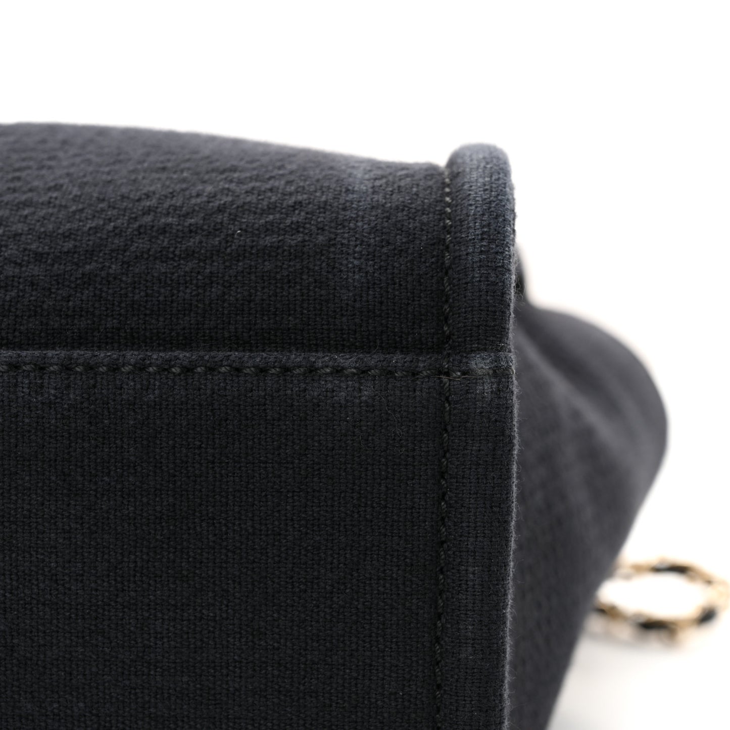 Mixed Fibers Small Deauville Tote Navy